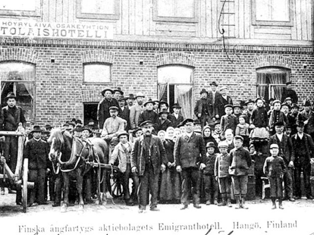Migrant hotel of the Finnish Steamship Company