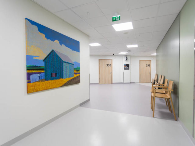 Le complexe artistique du bâtiment H de l'hôpital central de Vaasa